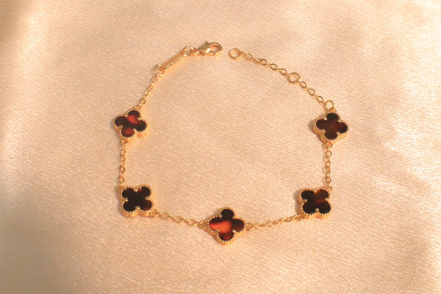 Lucky Blossom Bracelet | Stainless steel Silver-Plated Gold-Plated 18k