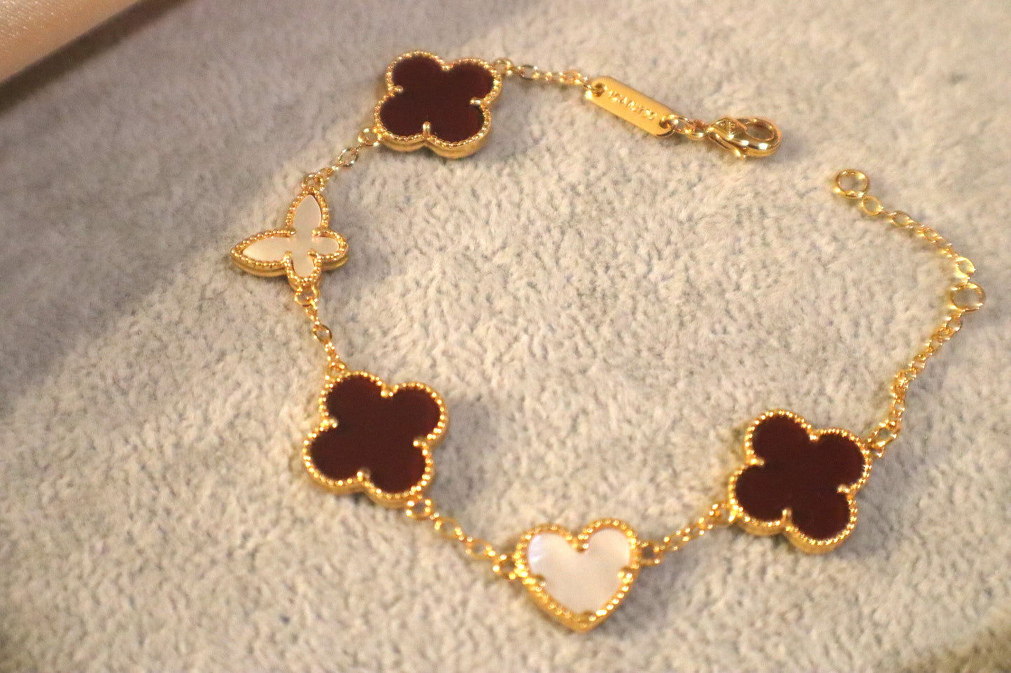 Lucky Blossom Bracelet | Stainless steel Silver-Plated Gold-Plated 18k