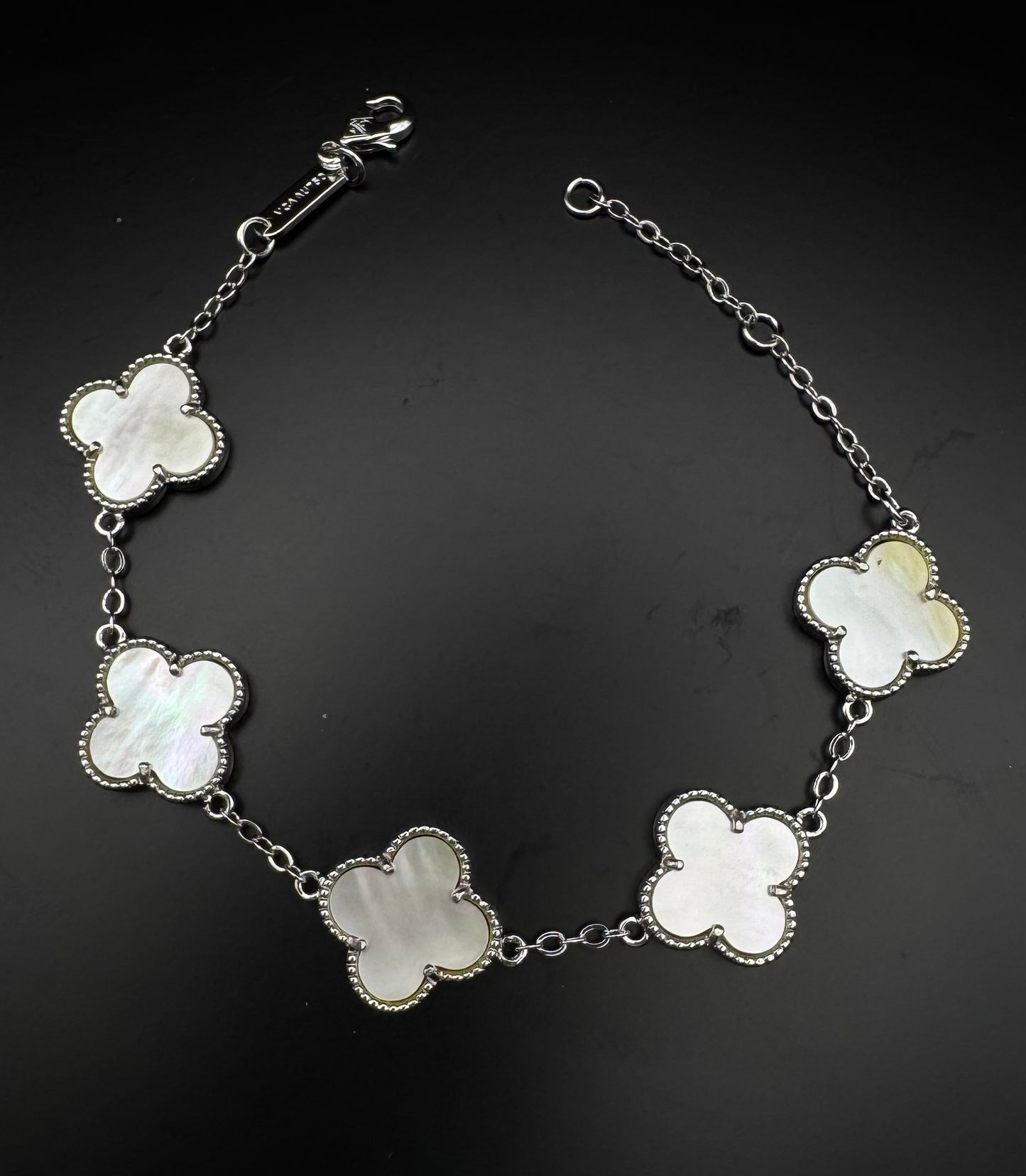 15mm and 10mm Four Clover Bracelet