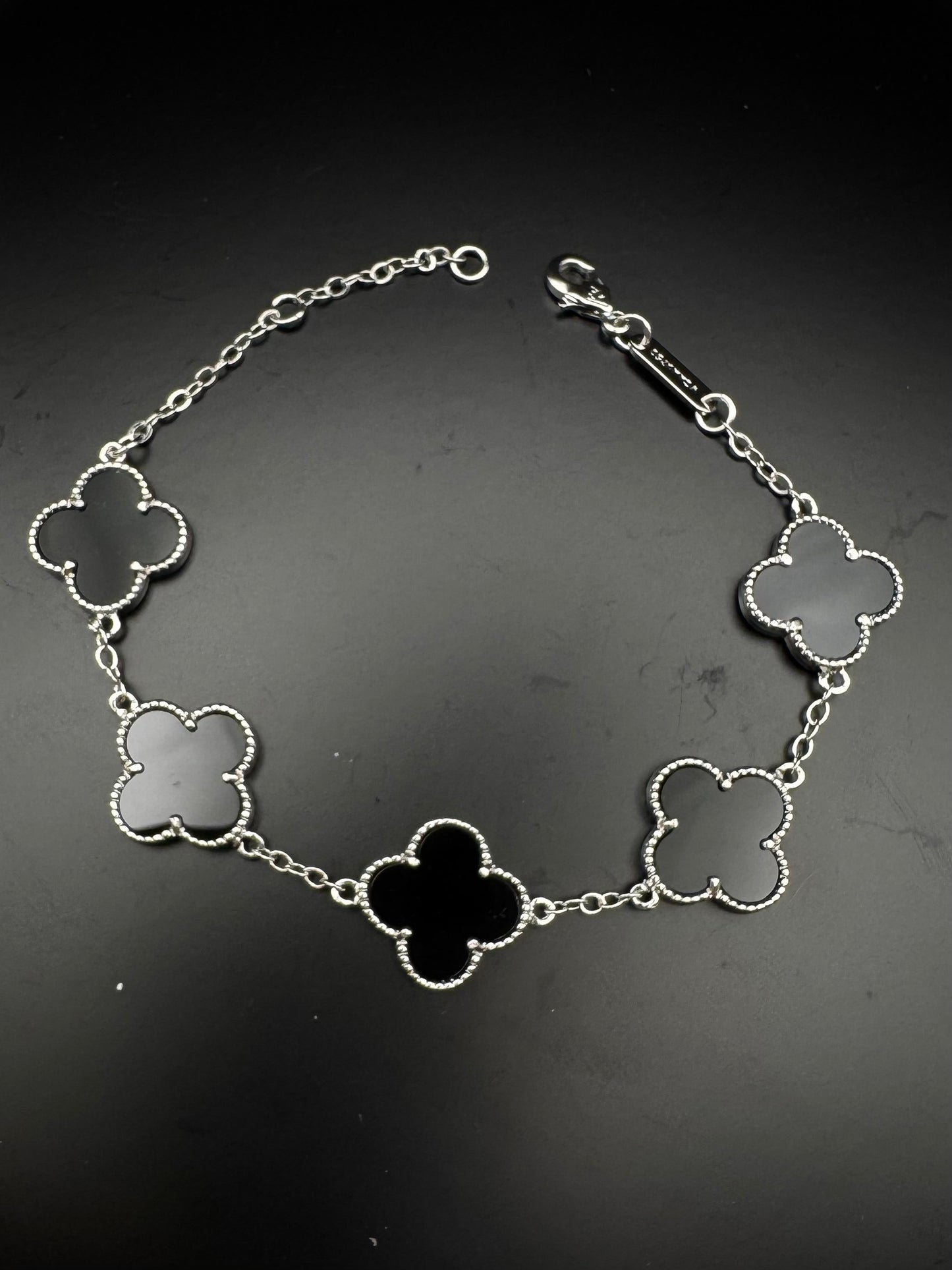 15mm and 10mm Four Clover Bracelet