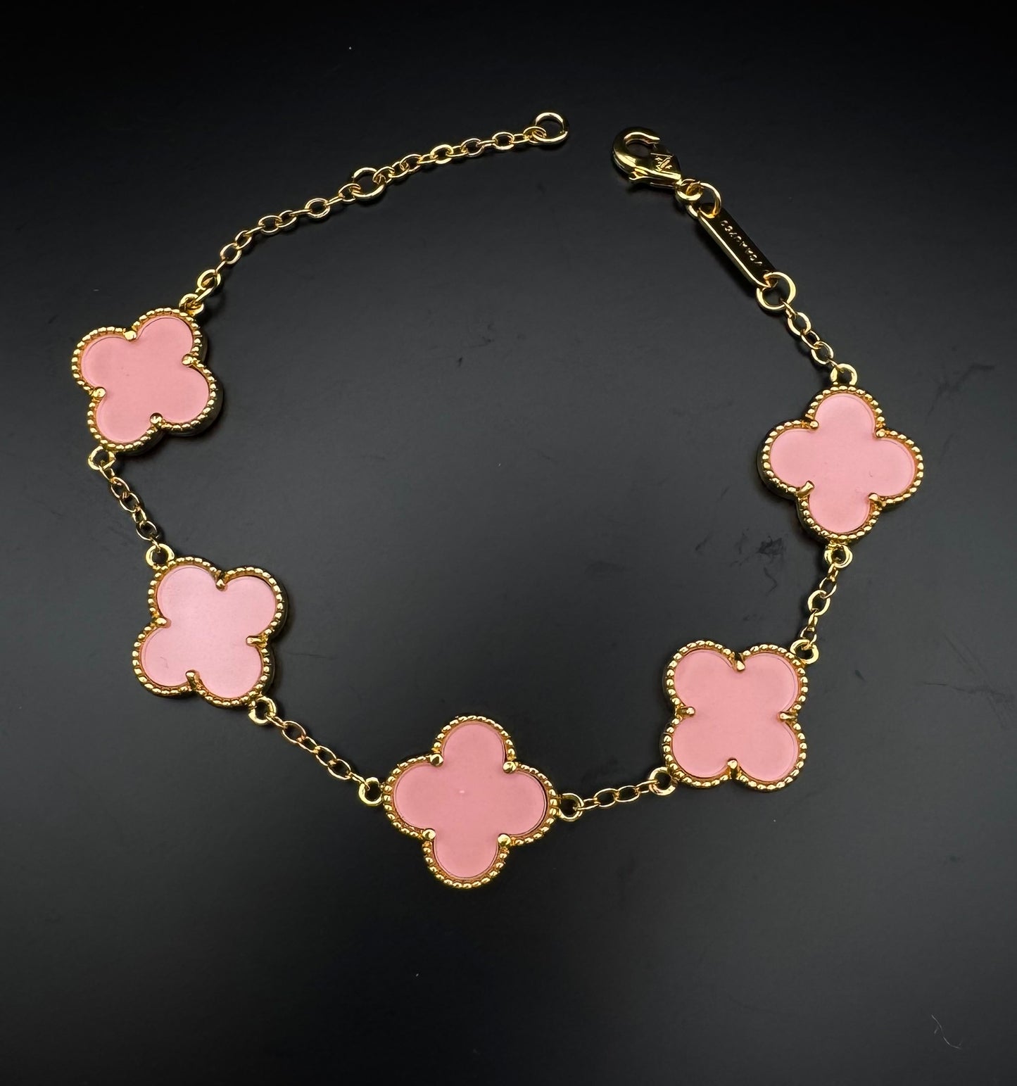 15mm and 10mm Four Clover Bracelet