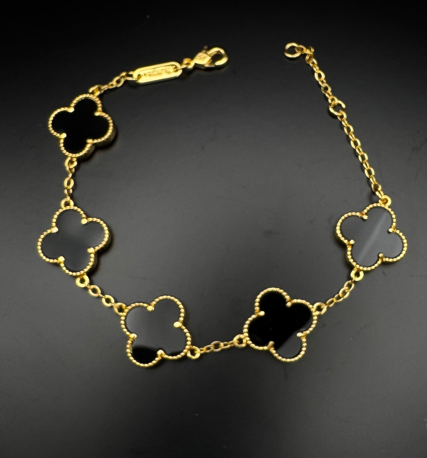 15mm and 10mm Four Clover Bracelet