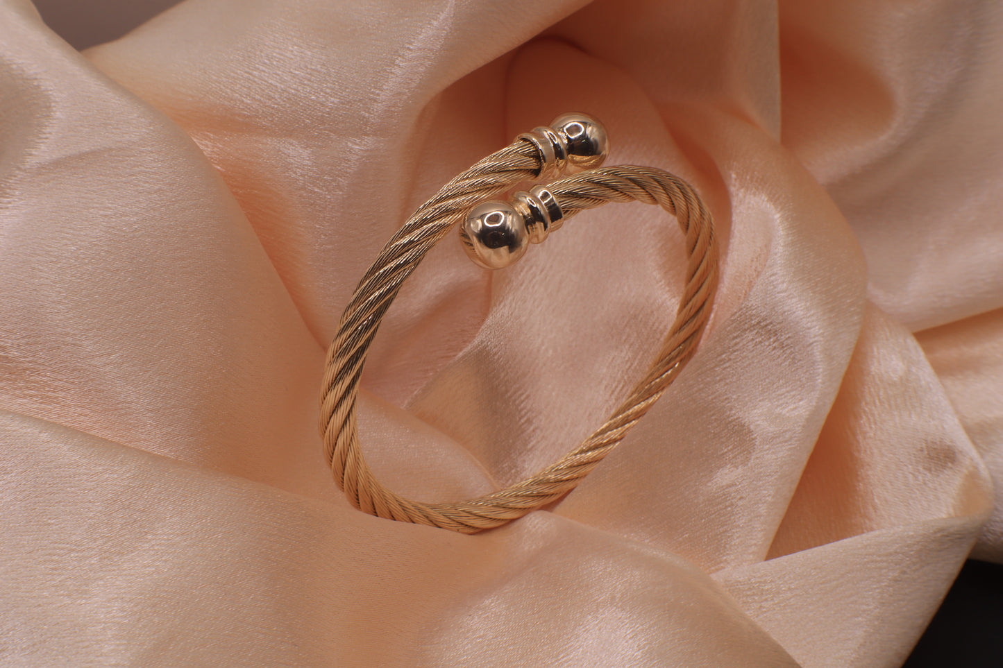 Adjustable Twisted Bangles