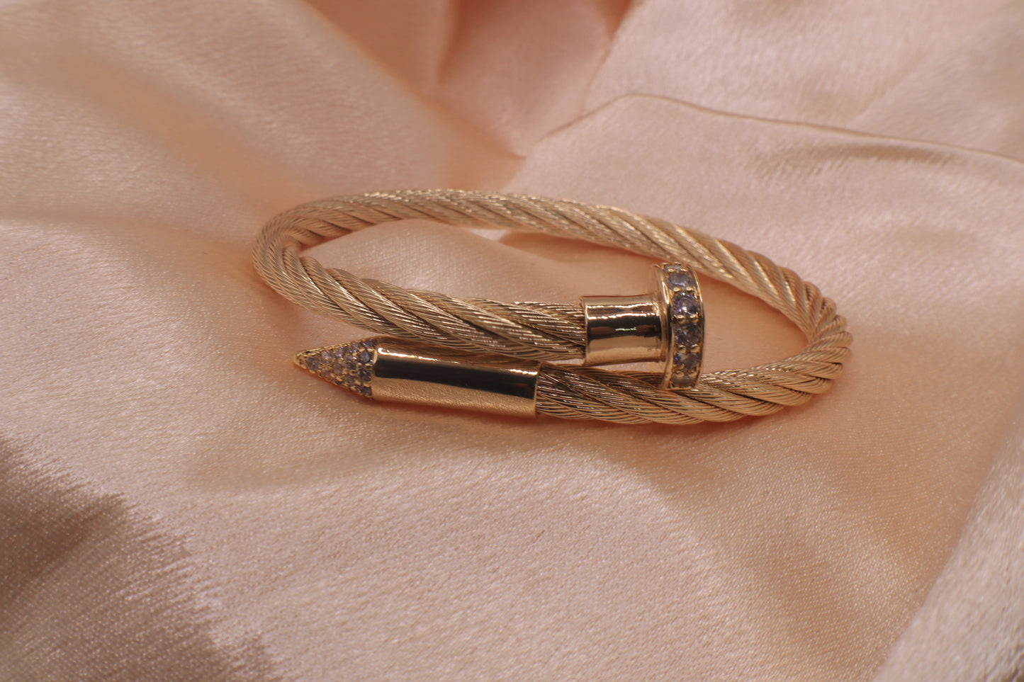 Adjustable Twisted Bangles