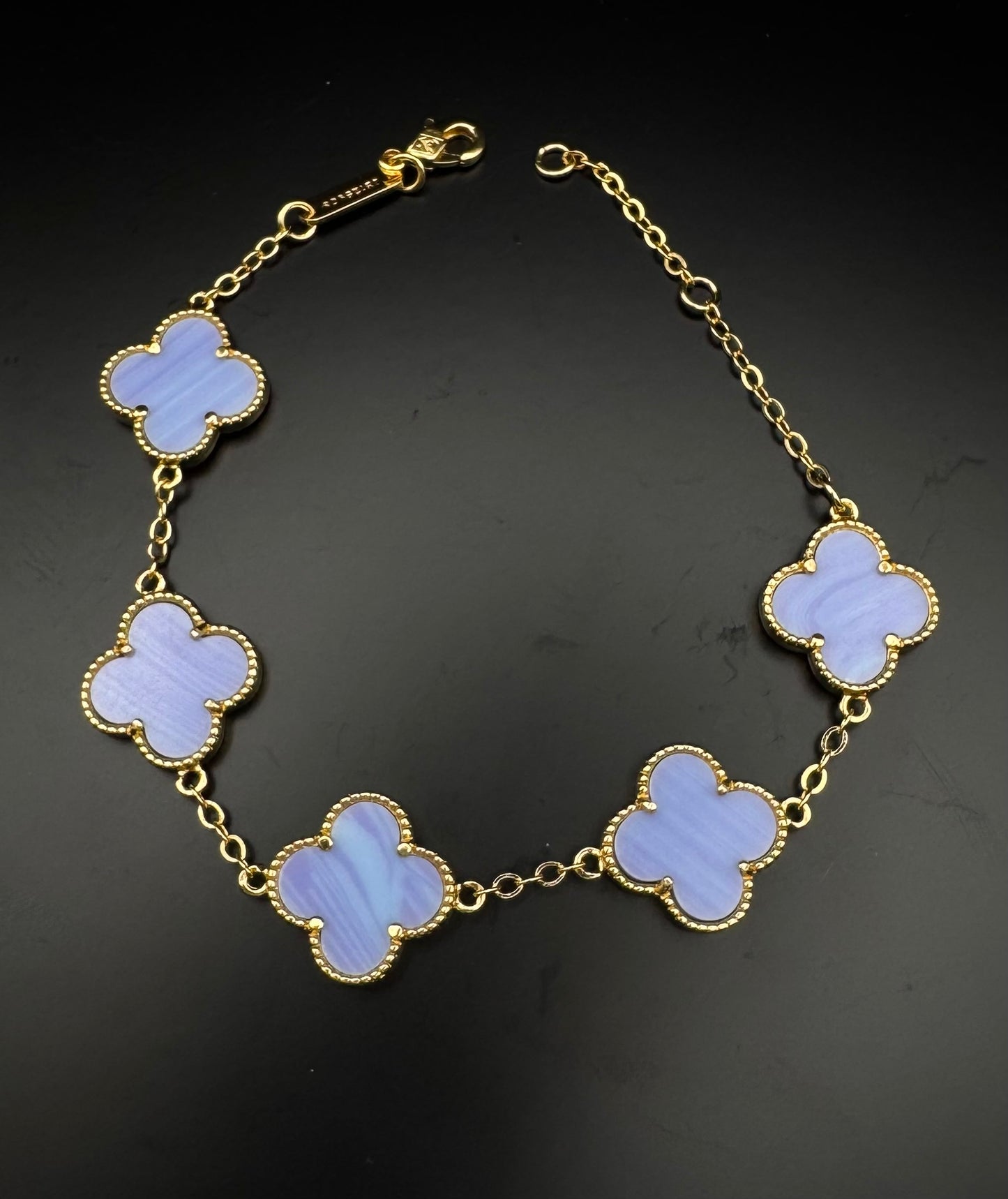 15mm and 10mm Four Clover Bracelet