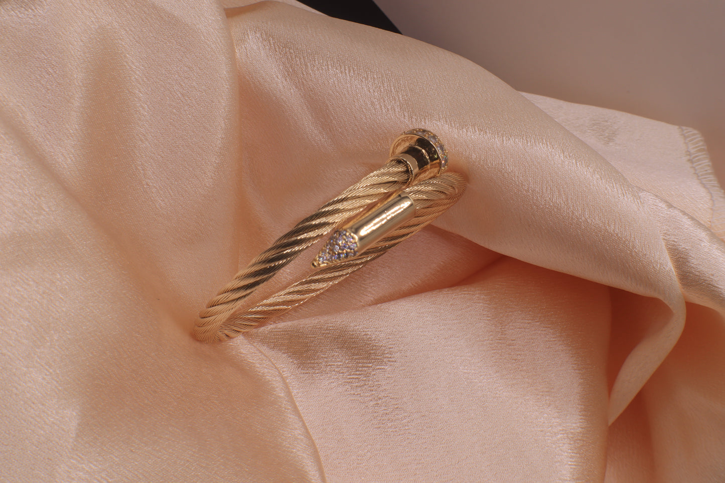 Adjustable Twisted Bangles