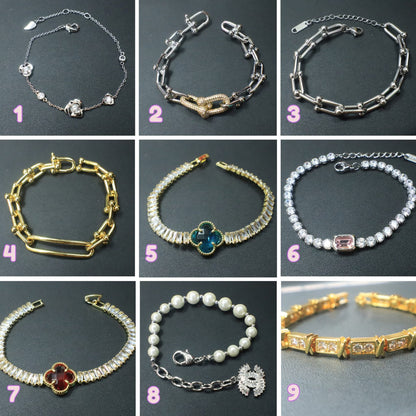 18k Plated Gold | Love & Luxe Bracelet Series | Stainless Steel