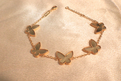 Lucky Blossom Bracelet | Stainless steel Silver-Plated Gold-Plated 18k