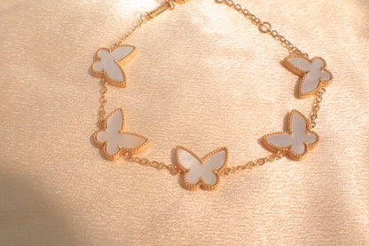 Lucky Blossom Bracelet | Stainless steel Silver-Plated Gold-Plated 18k