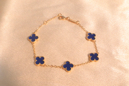 Lucky Blossom Bracelet | Stainless steel Silver-Plated Gold-Plated 18k