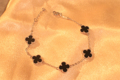 Lucky Blossom Bracelet | Stainless steel Silver-Plated Gold-Plated 18k
