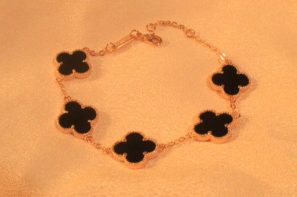 Lucky Blossom Bracelet | Stainless steel Silver-Plated Gold-Plated 18k