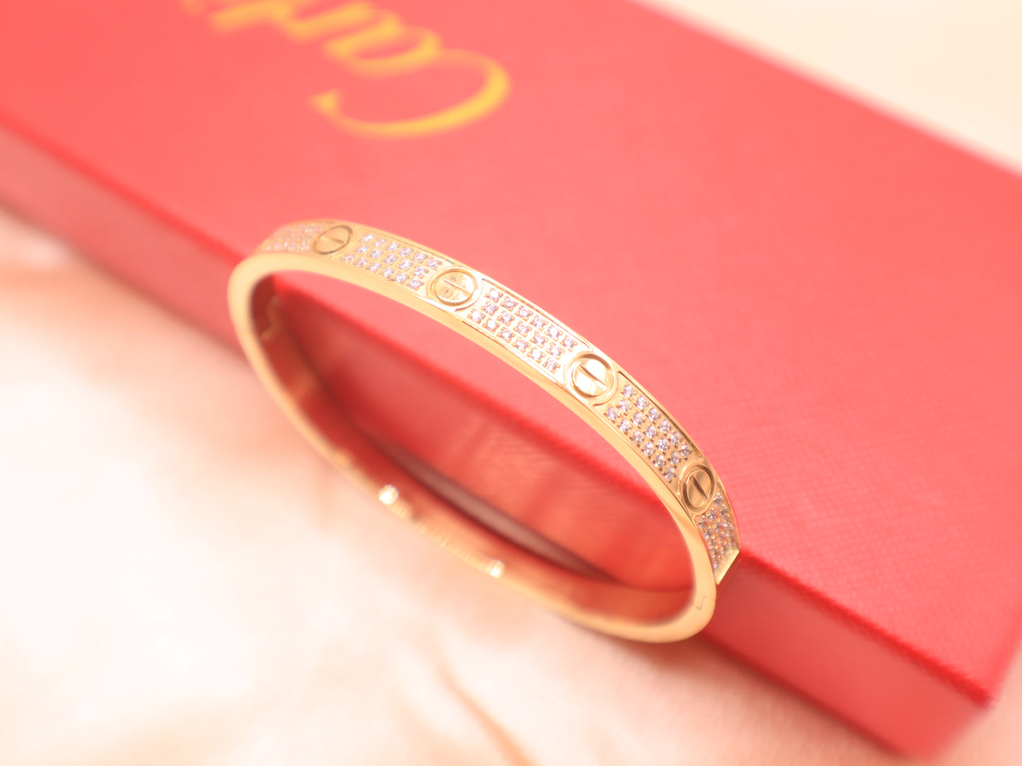 Full Zirconia Stone Bangle