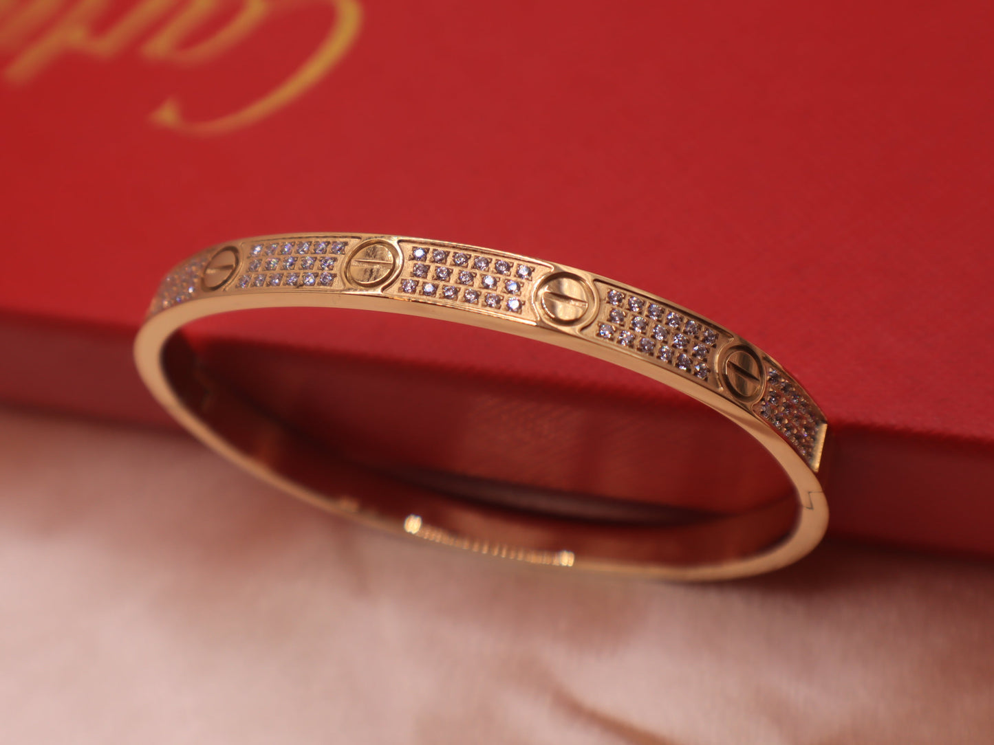 Full Zirconia Stone Bangle