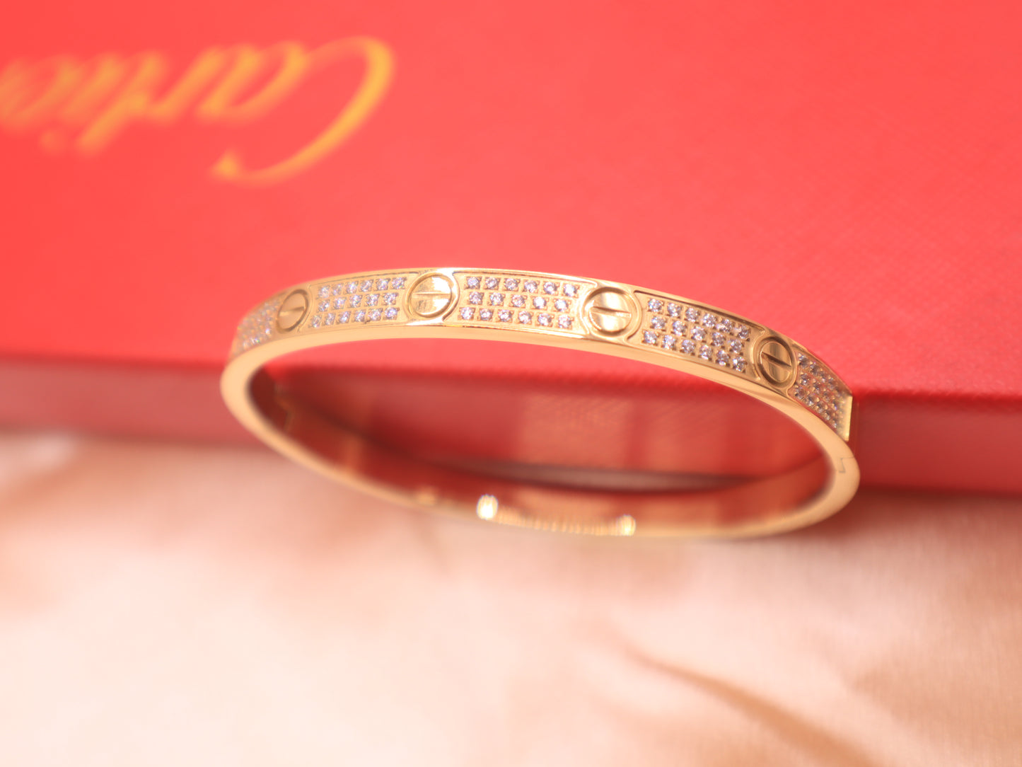 Full Zirconia Stone Bangle