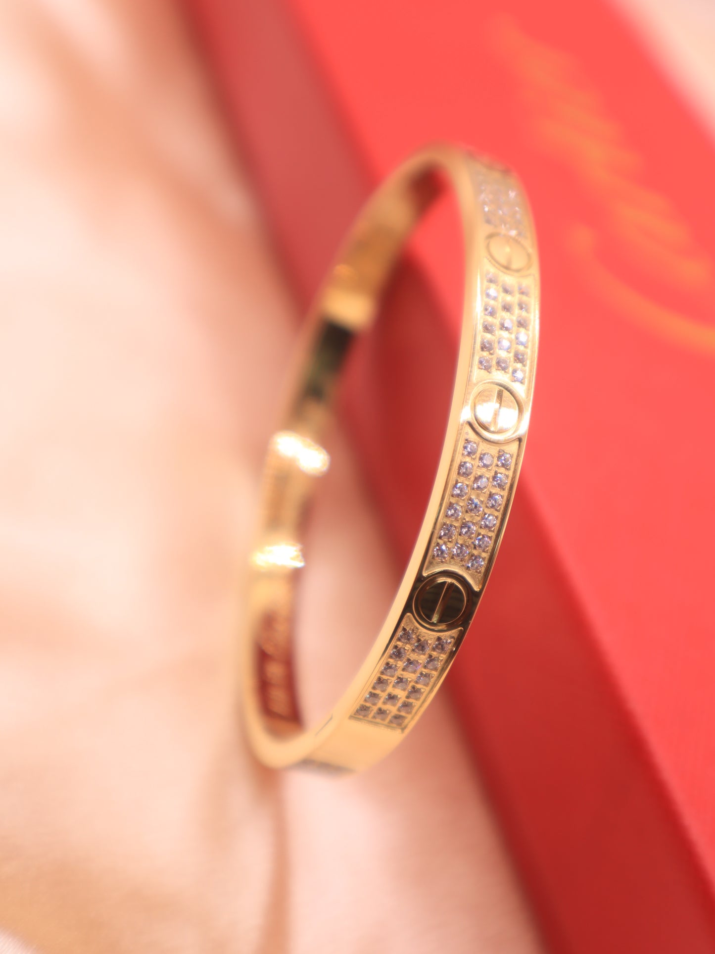 Full Zirconia Stone Bangle