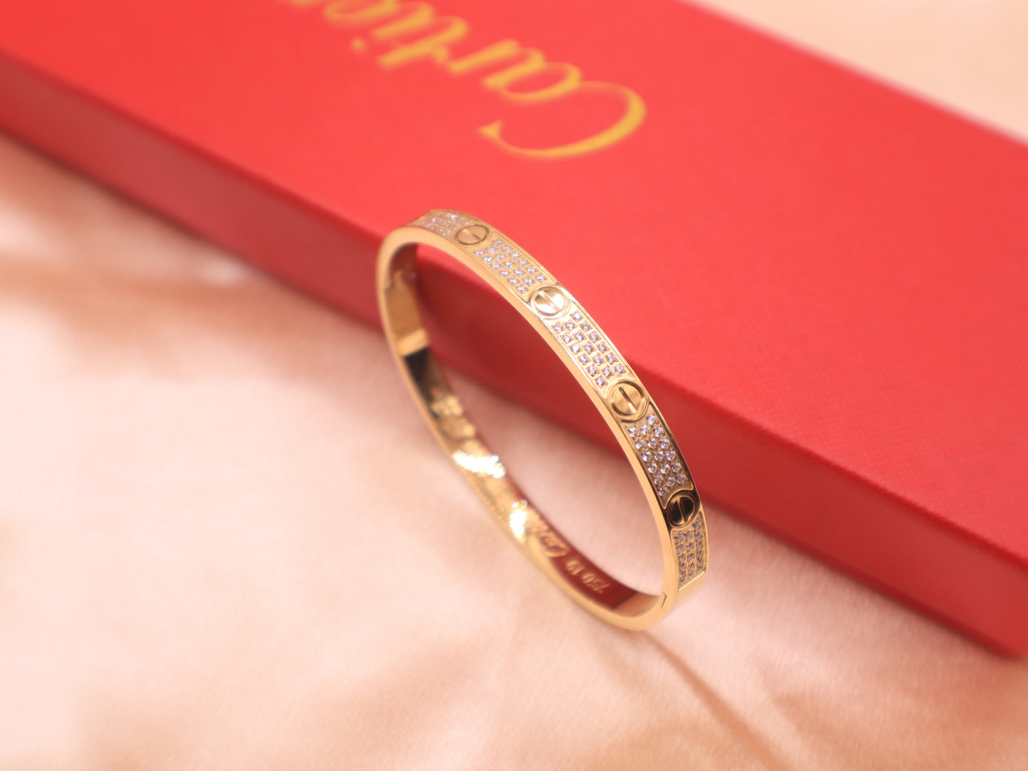 Full Zirconia Stone Bangle
