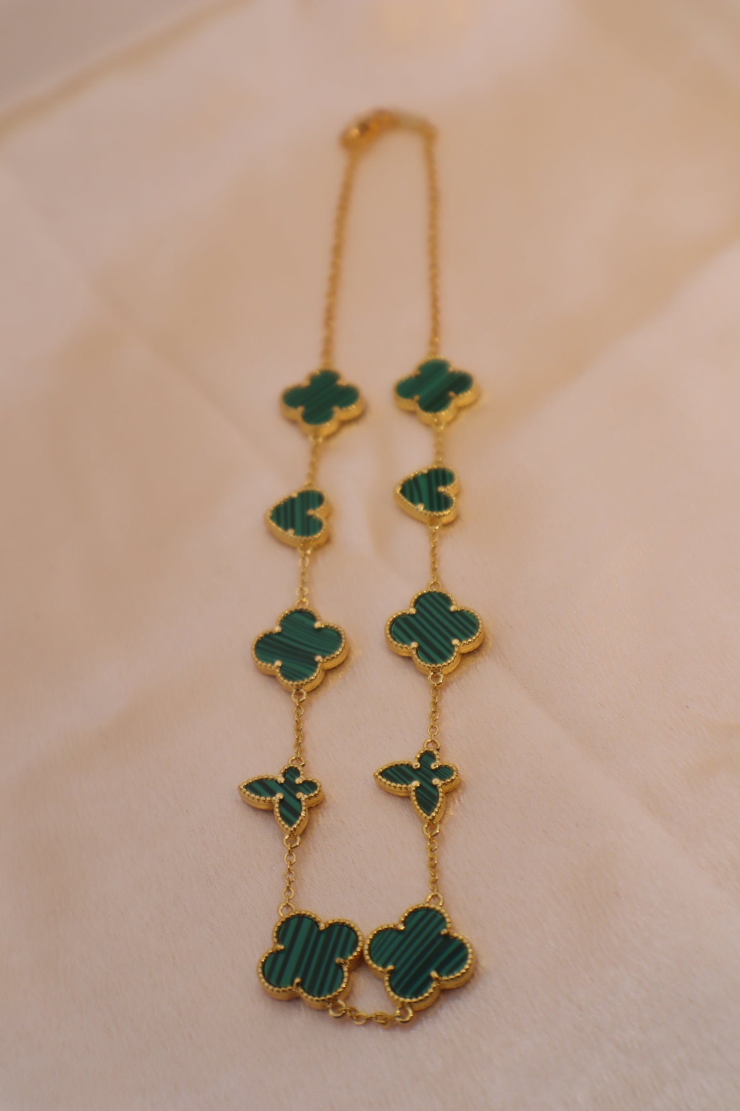 Blossom Heart Butterfly Charm Necklace