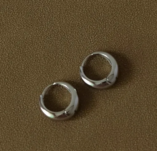 Luna Luxe Hoops | Stainless Steel | 18k Plated Gold